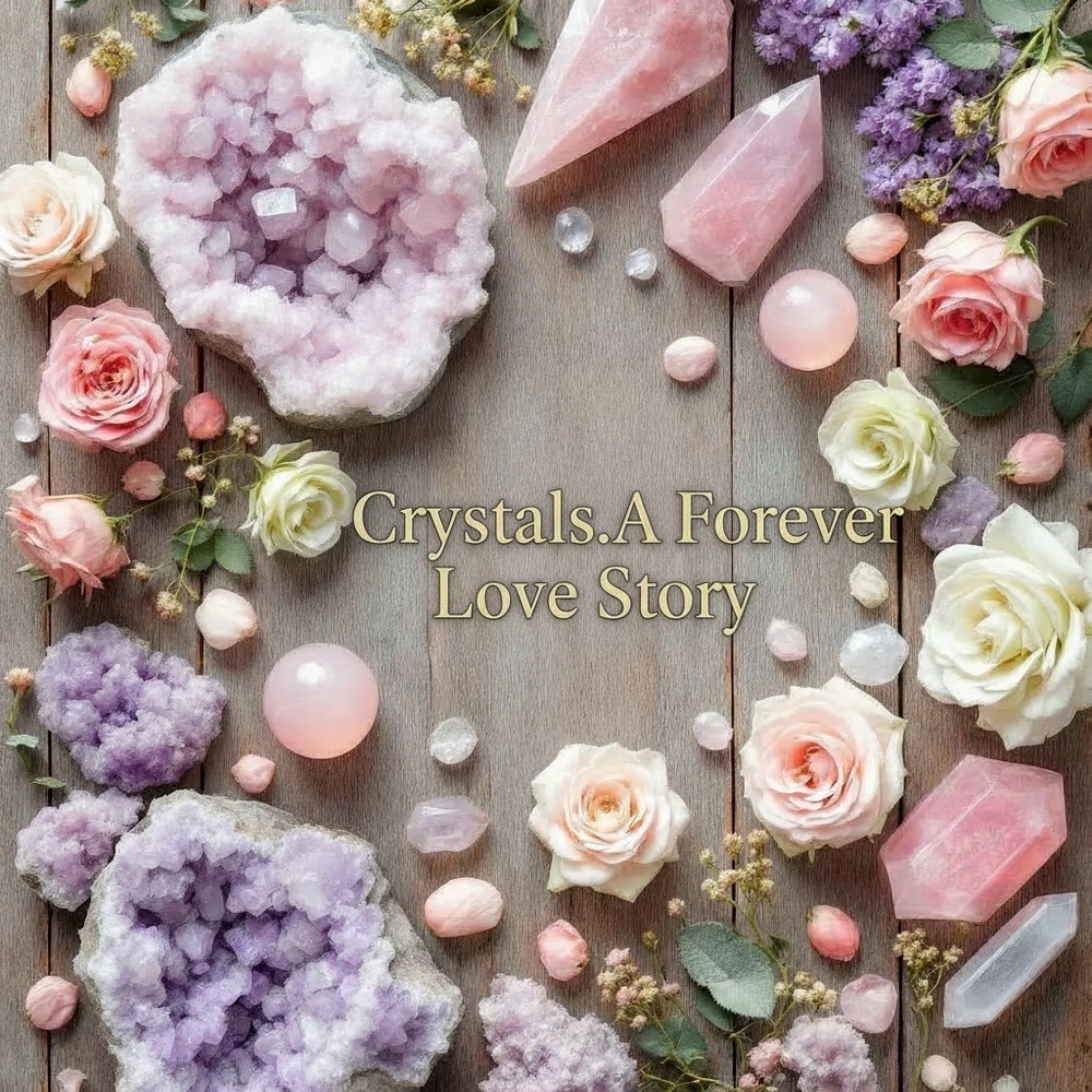 Crystals. A Forever Love Story 💎♾️ 🫶 Live Show Flyer